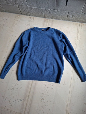 Kenzo men's wool sweater like new, blue, size L