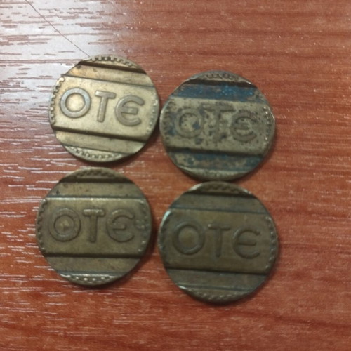 OTE coins, set of 4