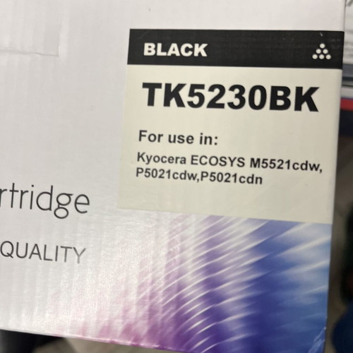 Compatible Toner for Kyocera TK-5230 Laser Printer New, All Colors