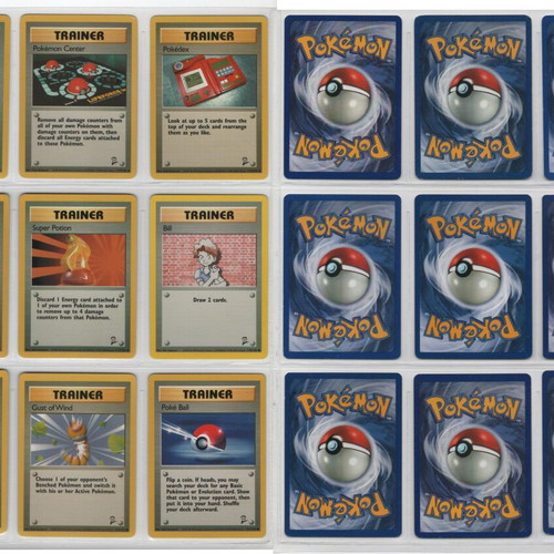 Pokemon Base Set 2 Unlimited Complete Common & Uncommon Set 89 Cards like new