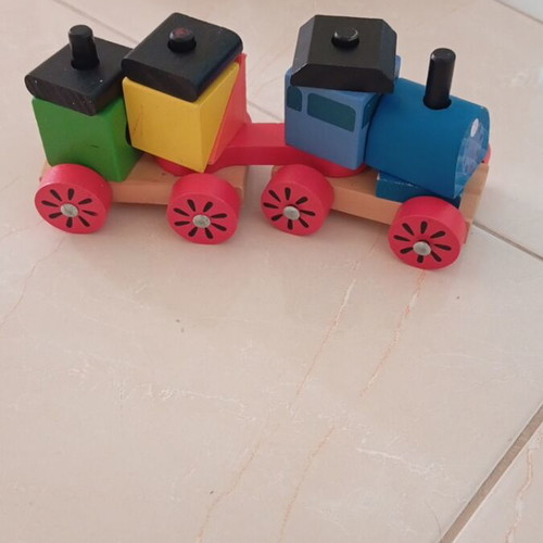 Wooden train like new