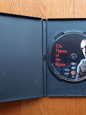 The Name of the Rose DVD μεταχειρισμένο με ελληνικούς υπότιτλους