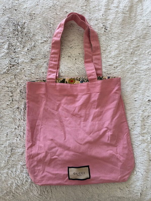 Gucci Tote shoulder bag pink multicolor like new