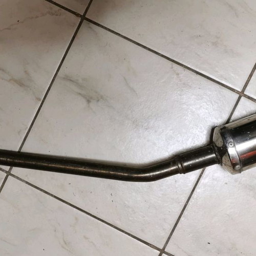 Handmade Protect exhaust used, minimally used for moped