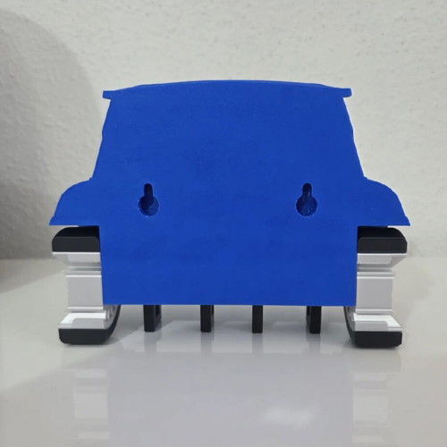 Renault 5 Turbo Key Holder 3D Printed Wall Mount Retro Car Design