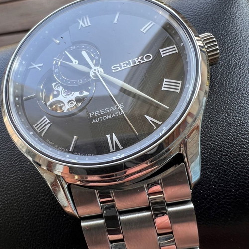 Seiko Presage SSA377J1 Καινούργιο Αυτόματο Μαύρο Καντράν