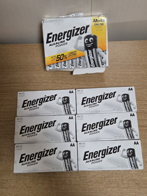Energizer Alkaline Power AA batteries pack of 48 new, 1.5V