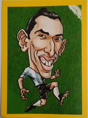 Ángel Di María World Cup 2014 collectible sticker