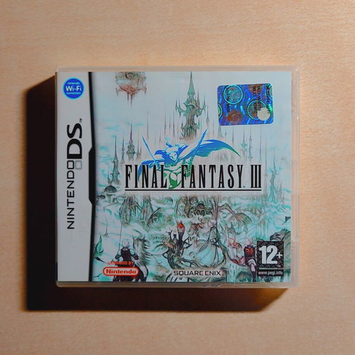 Final Fantasy III Nintendo DS used, 3D remake RPG