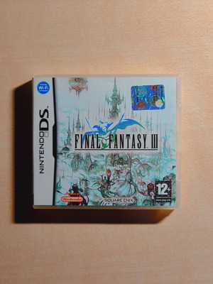 Final Fantasy III Nintendo DS used, 3D remake RPG