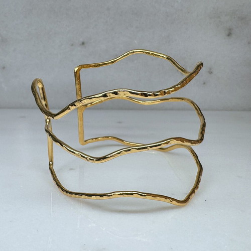 Gold cuff bracelet new, gold color