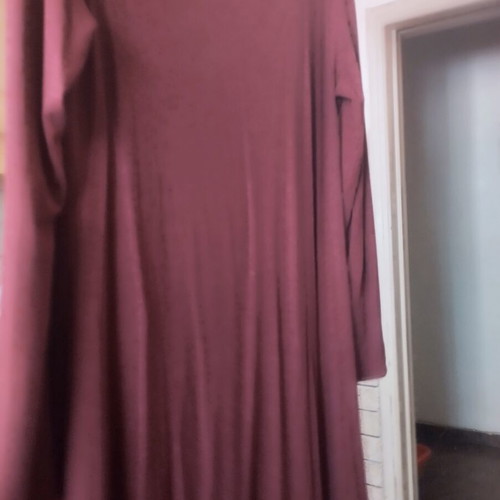 Asymmetric dress used, autumn, elastic, size S