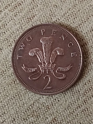 Νόμισμα Ηνωμένου Βασιλείου 2 Pence 1994 Ελίζαμπεθ 2η μεταχειρισμένο