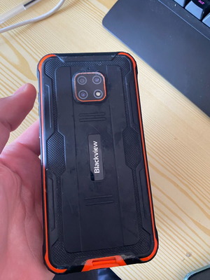 Blackview Rugged Phone μεταχειρισμένο, πορτοκαλί, Dual SIM, 64GB, 20+ MPixel