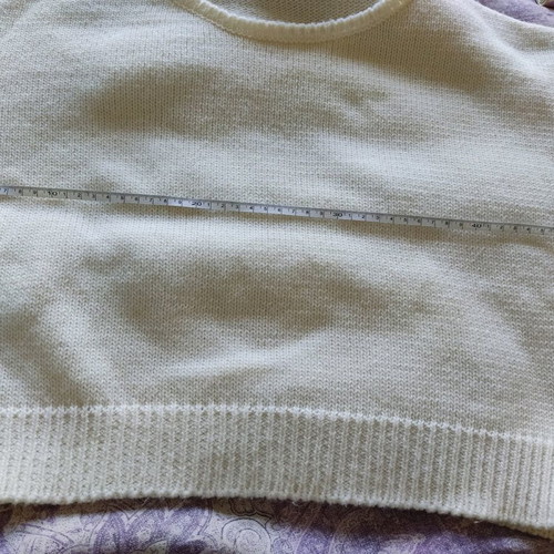 Na-Kd knitted sweater beige boxy minimal basic Small like new