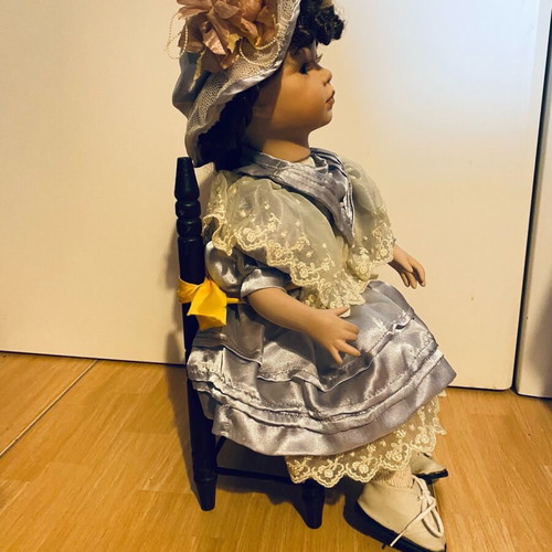 Vintage porcelain doll