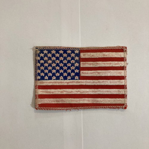 Vintage 1960s-1970s US Flag Embroidered Patch