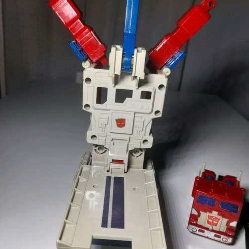 Optimus Prime used toy with missing parts