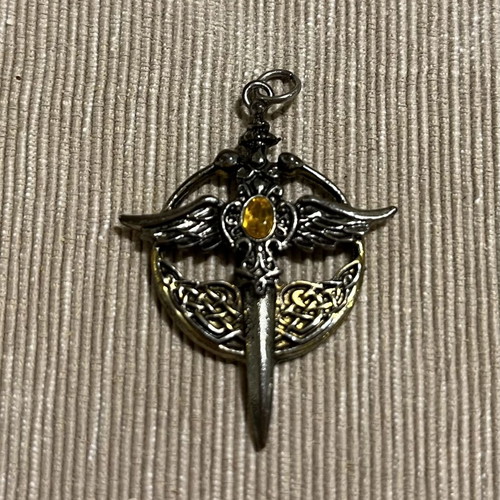 Collectible medallion St Michael’s Relic silver, like new