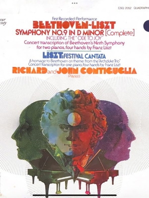 Beethoven Symphony No. 9 2 LP used, classical music