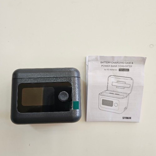 Symik Dual Charger 27W PD for Insta360 X5 with LCD Display and Battery Case