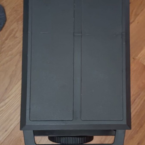 EnnaScop 2000 opaque print projector used, front lamp burnt