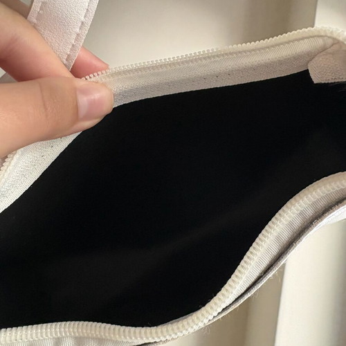 Shein white shoulder bag used with small stain