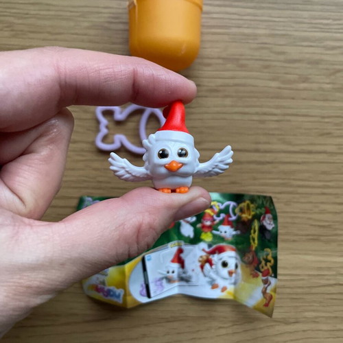 Kinder Surprise Christmas Edition new with wrapper and egg