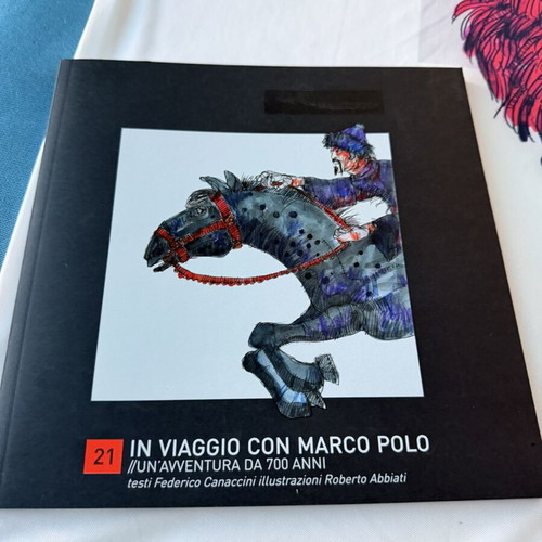 RRD Marco Polo T-shirt XL white new with limited edition book set