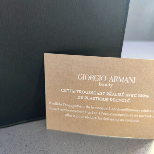 Giorgio Armani toiletry bag new, black