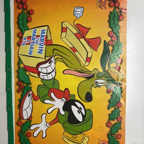 Double-sided poster used