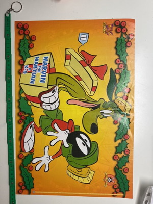 Double-sided poster used