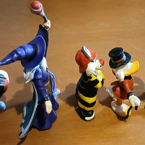 Bully figures used, pack of 5