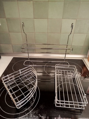 Metal rectangular, corner, and roll holder base new