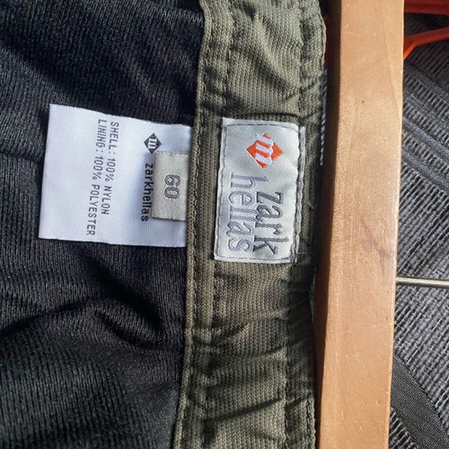 Zark Hellas waterproof winter pants new, size XL, khaki