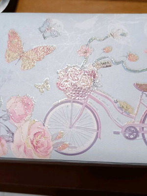 Jewelry box ecological paper like new