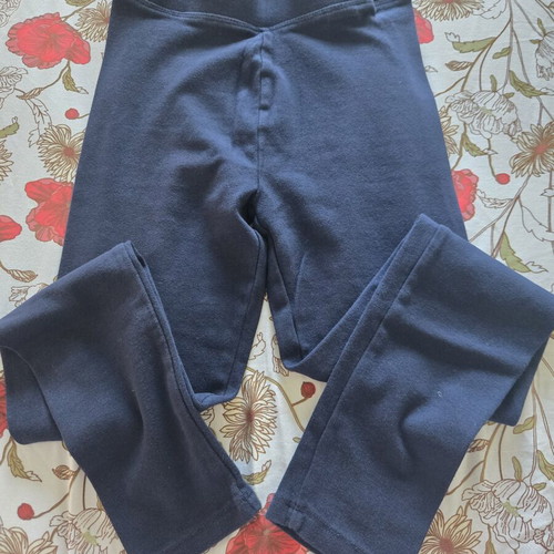 Zara leggings size 10 used, blue, 140 cm
