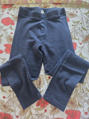 Zara leggings size 10 used, blue, 140 cm