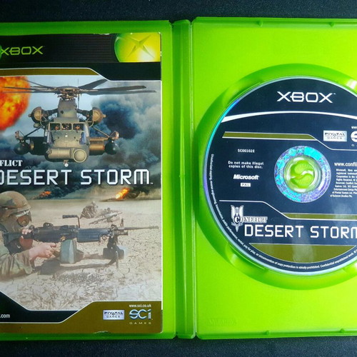 Conflict Desert Storm Microsoft Xbox Original used