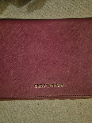 Michael Kors women's clutch bag like new, bordeaux