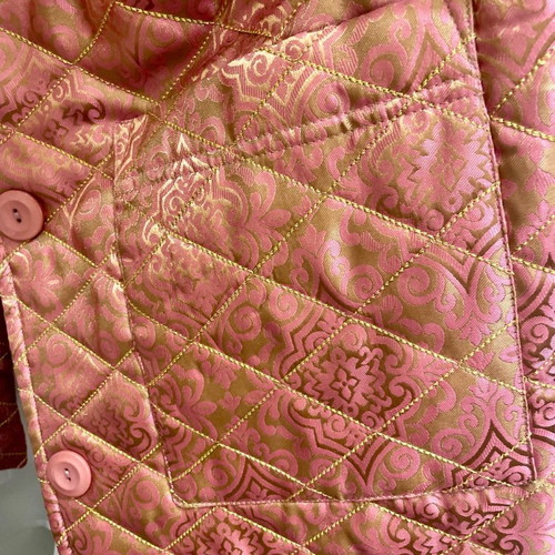 Be You quilted coat new, pink, size S