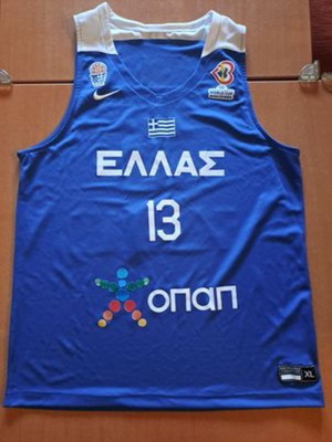 Εθνική μπάσκετ Μποχωρίδης, φορεμένη