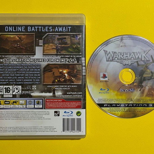 Warhawk PS3 like new, multiplayer shooter
