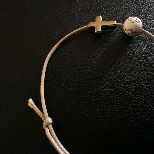 Baptism Martyrika 137 Pieces Handmade Earth Tone with Cross Charms