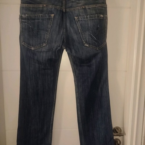 Diesel men's jeans pants like new, size L, blue with buttons