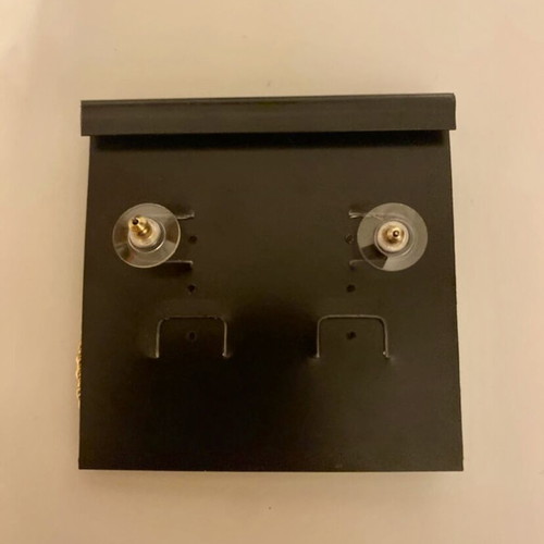 Boho χρυσά κρεμαστά σκουλαρίκια με πετράδια αφόρετα