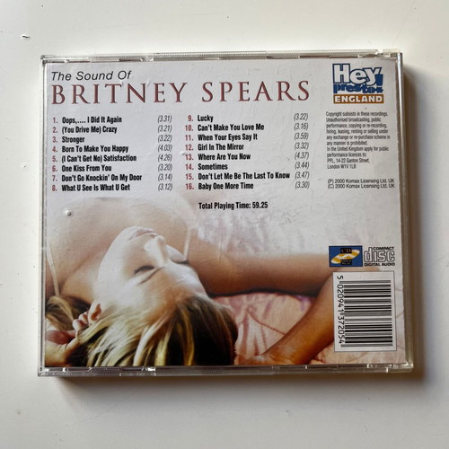 Jivestar The Sound Of Britney Spears 2000 CD used, pop