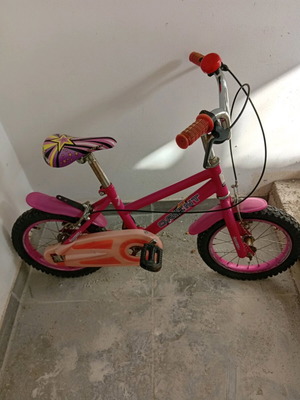 Orient bicycle used for children 5 years and older, red