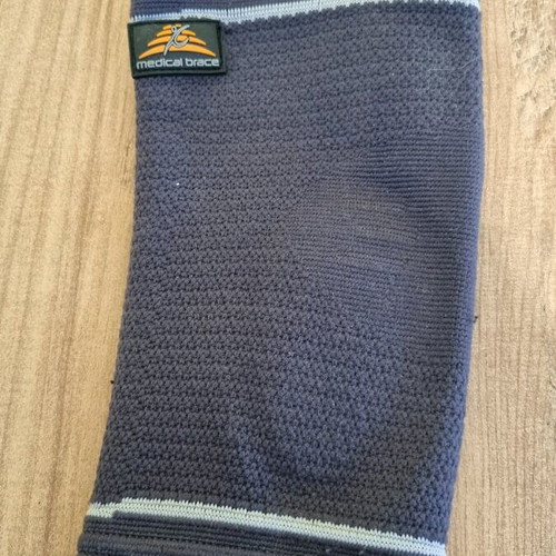 Medical Brace elbow support like new, elastic for epicondylitis in grey