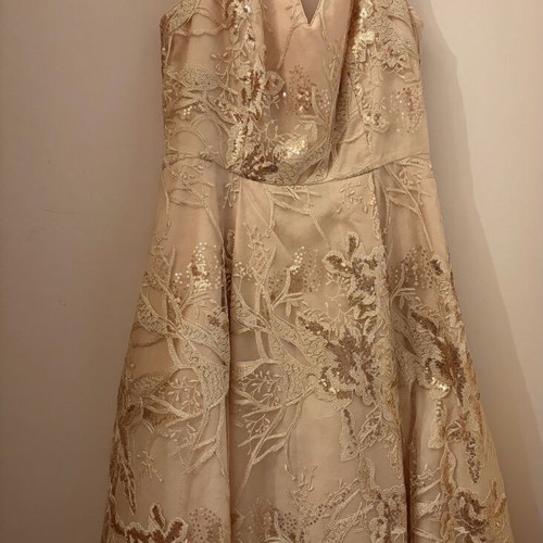 Calvin Klein sequined gown with -  152,00 - Vendora.cy